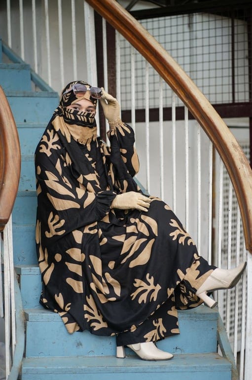 Luxury khimar set 01